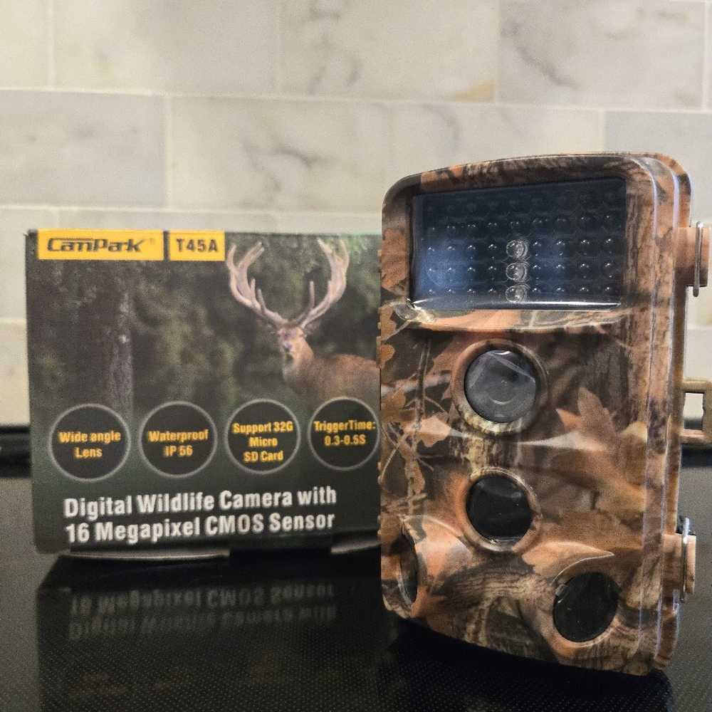 Campark T45A 16MP 1080P Trail Camera With Infrared Night Vision
